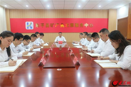 東平縣礦產業發展服務中心召開黨組擴大會議，以優質服務保障會議高效開展
